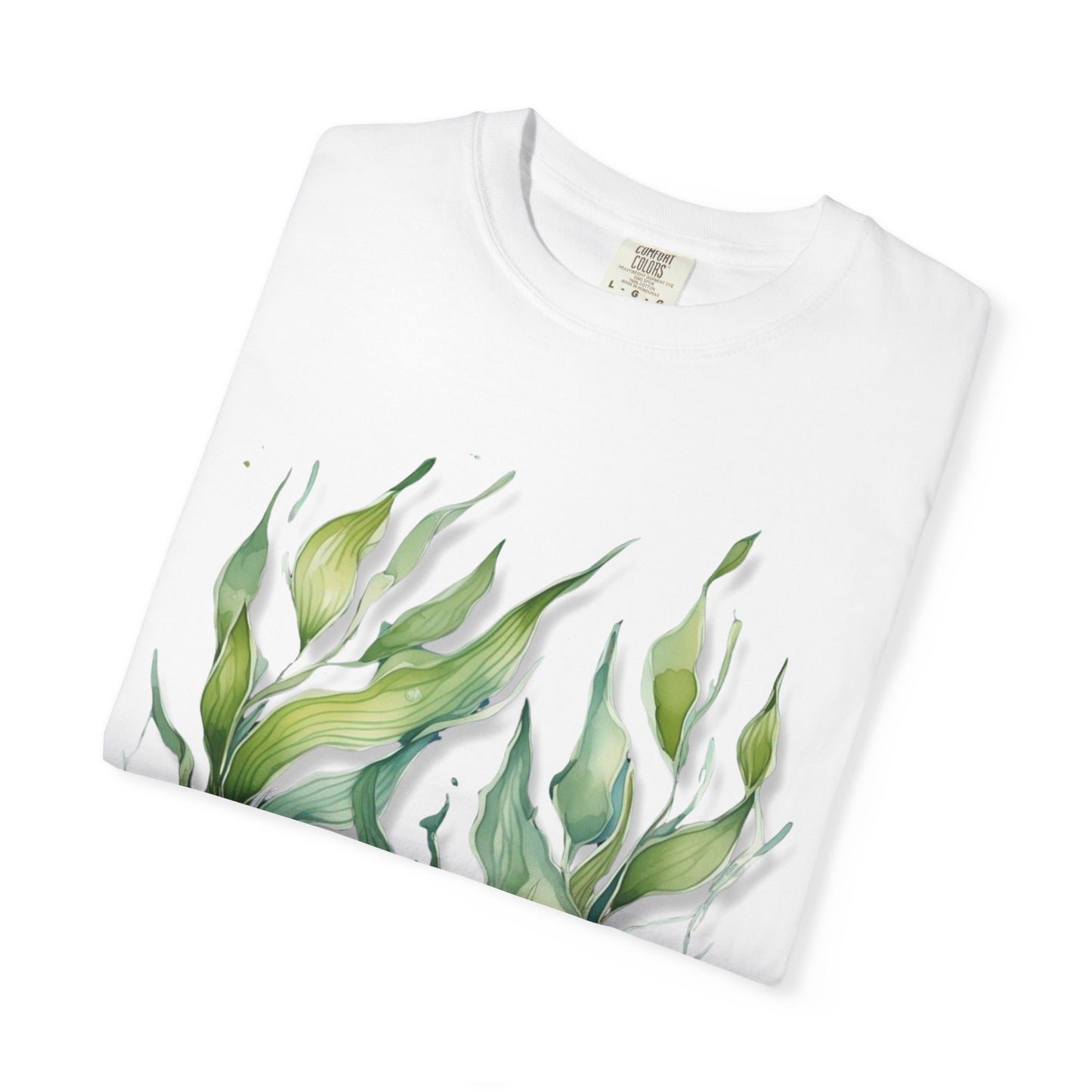 Eco-Friendly Seaweed Design T-Shirt for Nature Lovers