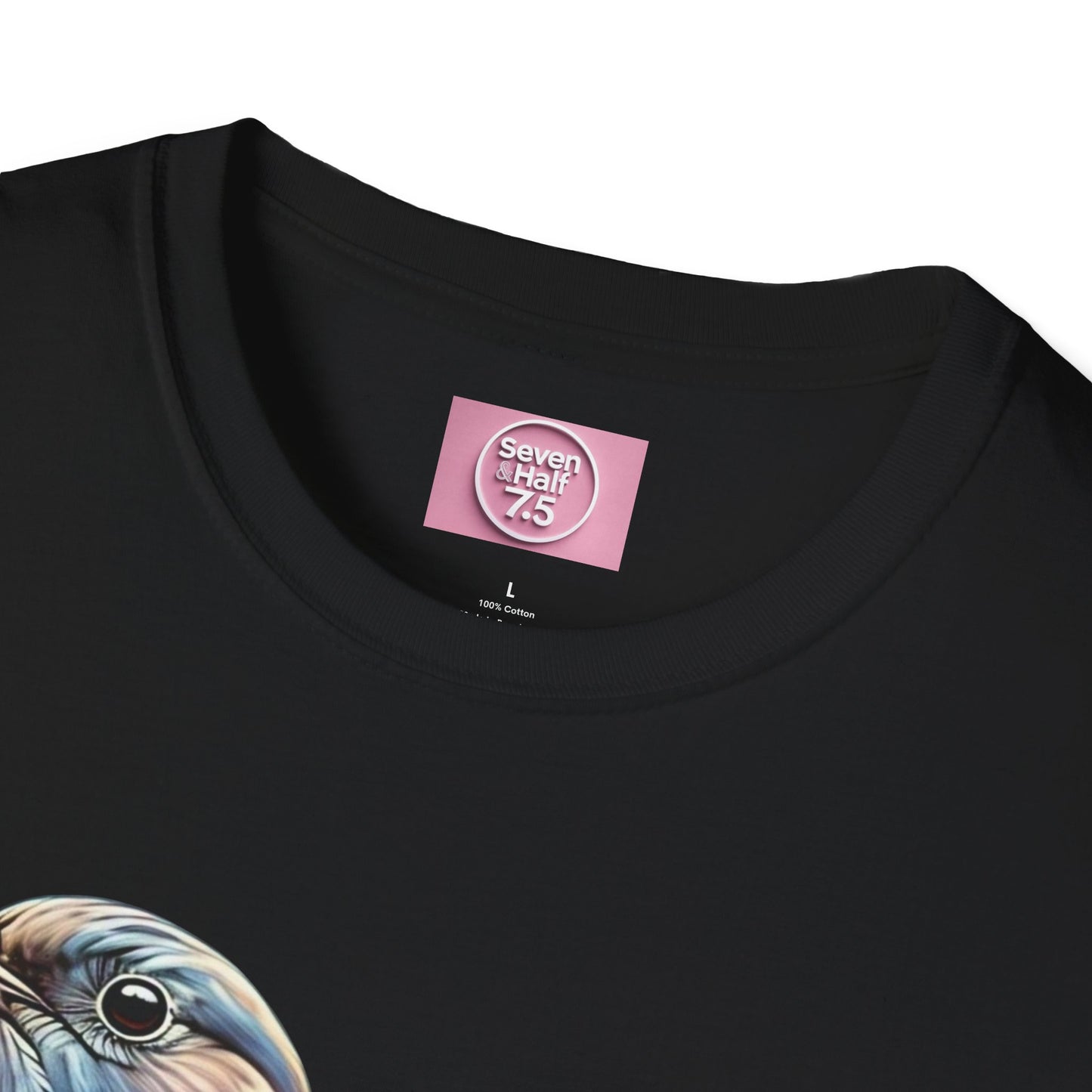 Nature-Inspired Bird Graphic T-Shirt for Soft Comfort