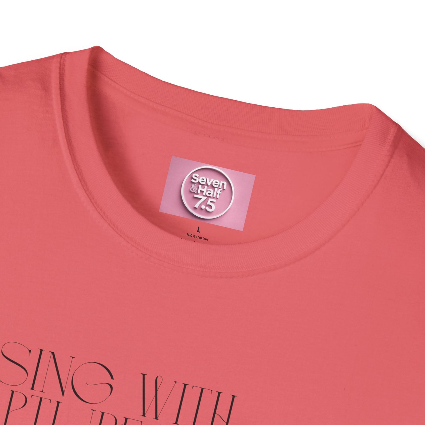 Inspirational Dance Unisex Softstyle T-Shirt - 'Sing with Rapture and Dance Like a Dervish'