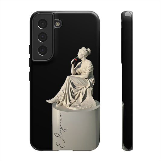Elegant Phone Case - Stylish Tough Case with Sculpture Design