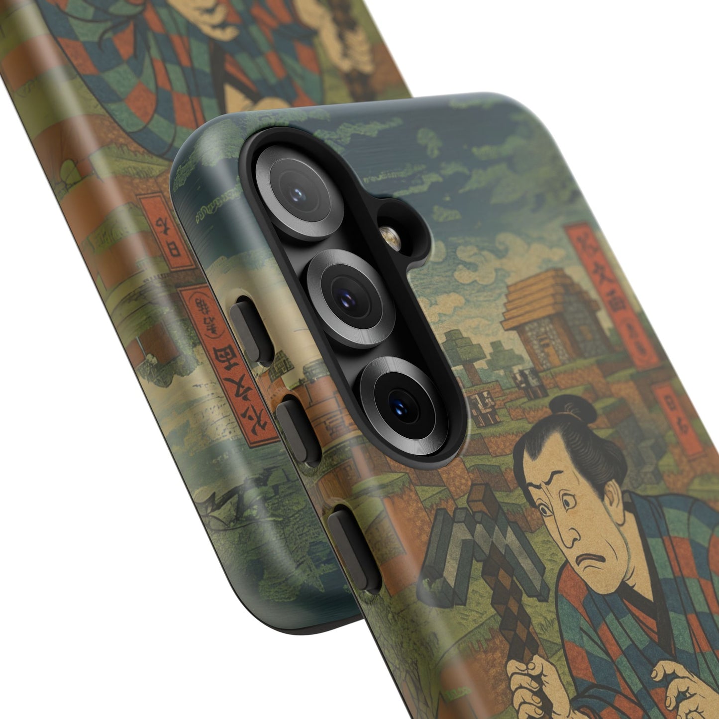 Tough Cases - Japanese Art Phone Case with Warrior Design