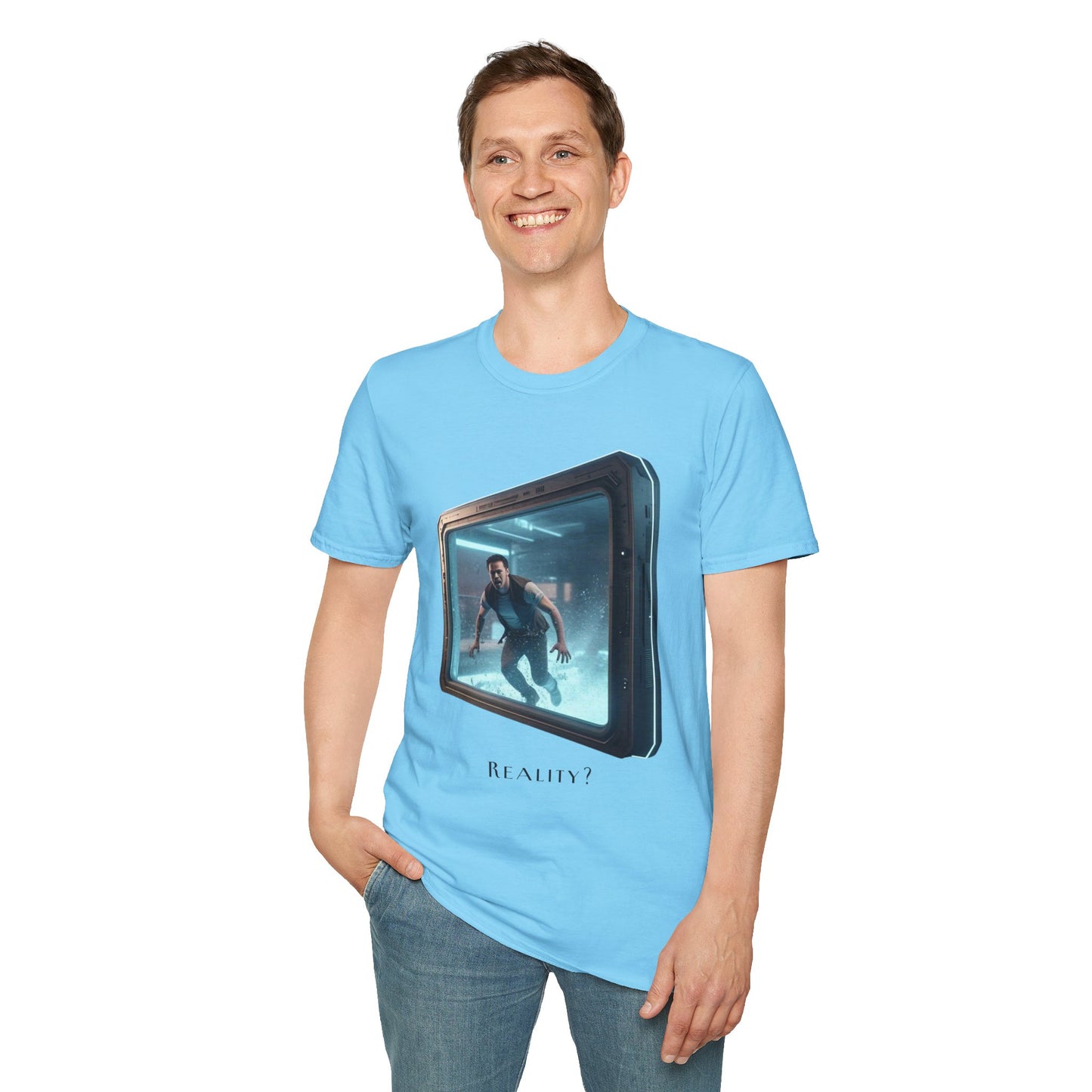 Softstyle T-Shirt - 'Reality?' Graphic Tee for Dreamers
