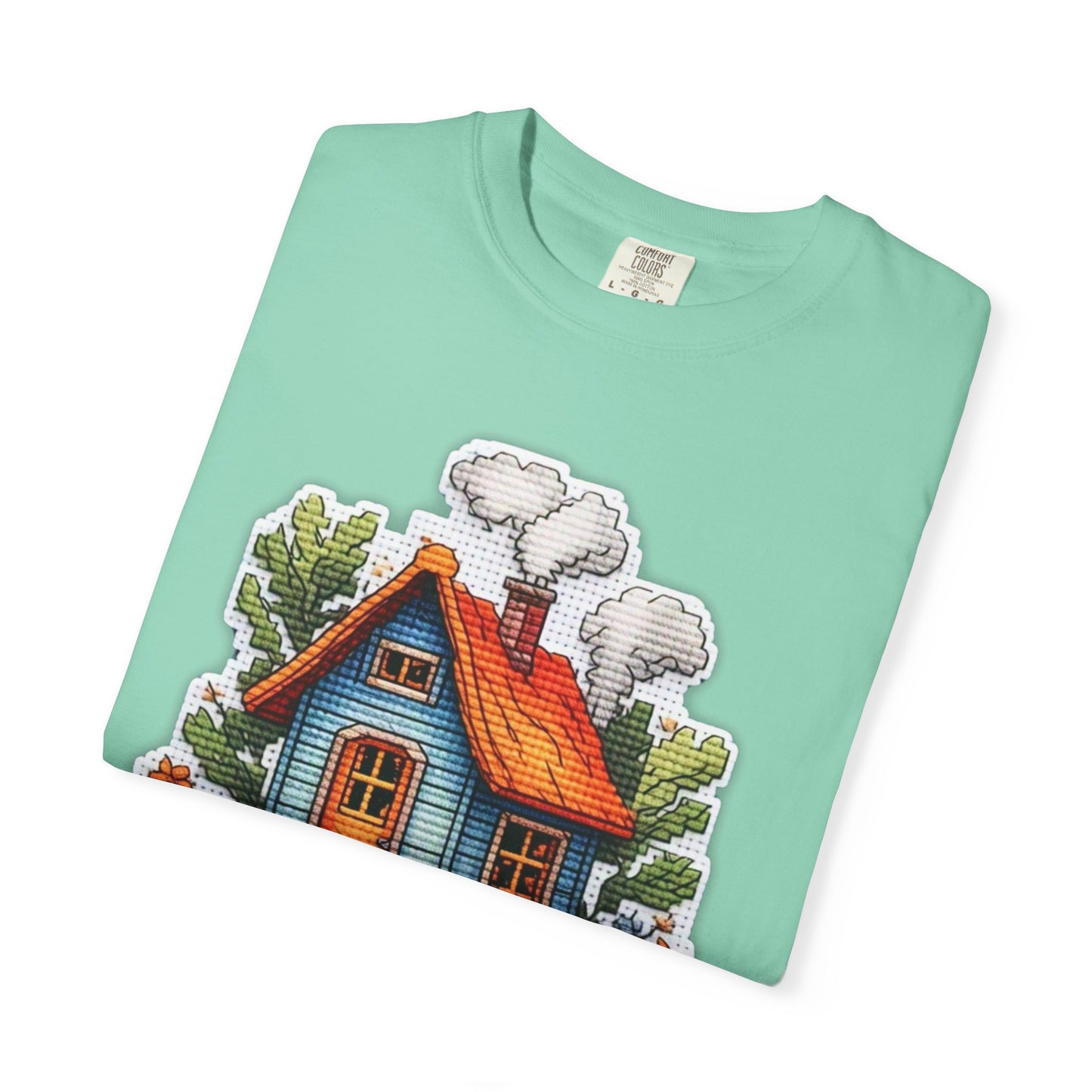 Magical Cottage T-Shirt - Garment-Dyed Unisex Tee