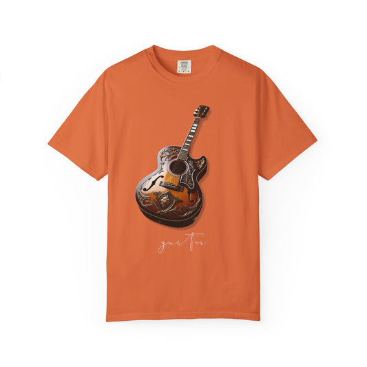 Vintage Guitar Graphic Unisex T-Shirt - Perfect for Music Lovers