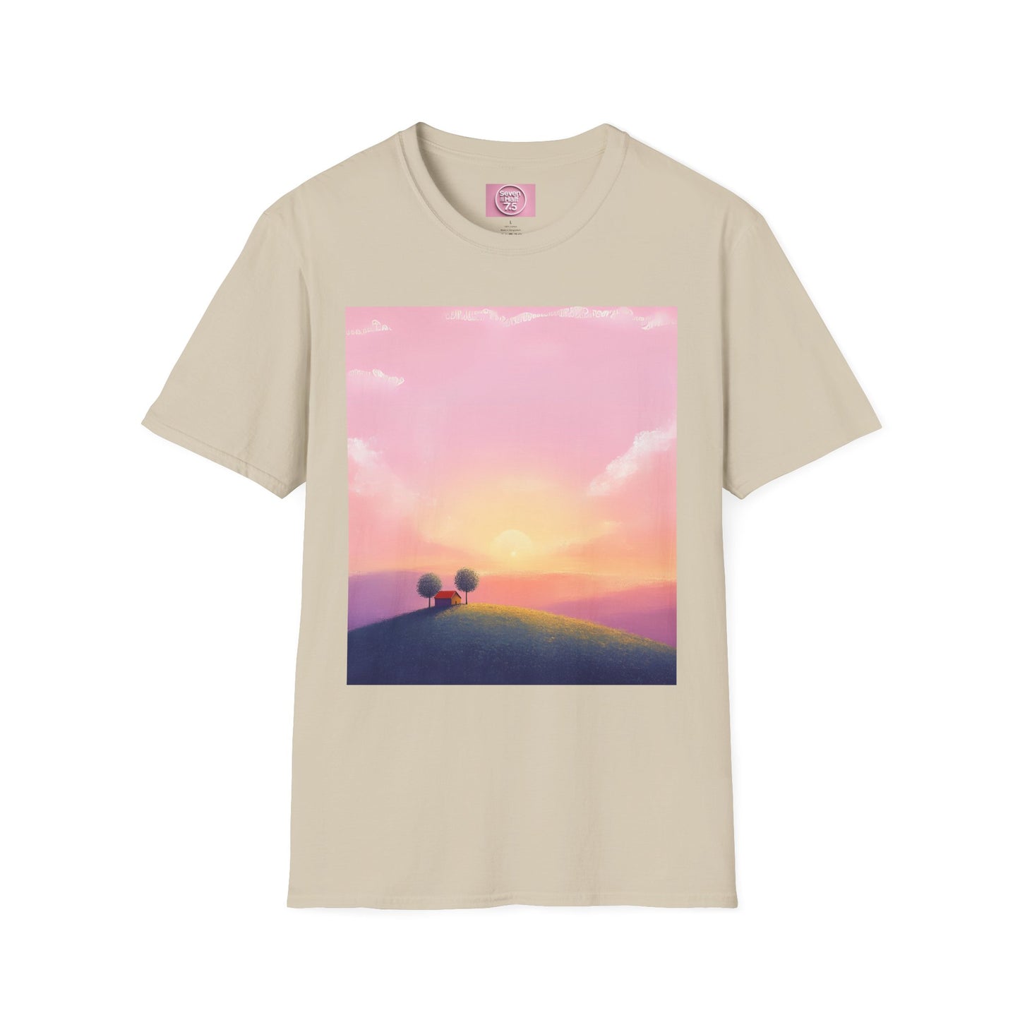 Serene Sunset Unisex Softstyle T-Shirt - Perfect for Nature Lovers