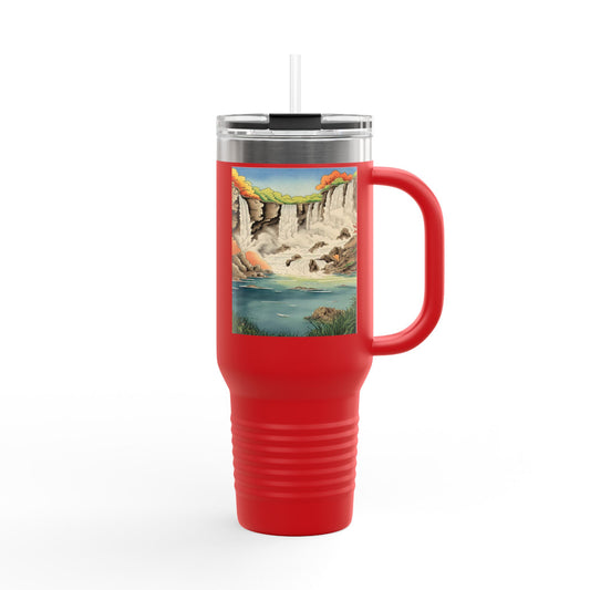 Scenic Insulated Travel Mug - 40oz Adventure Companion for Nature Lovers
