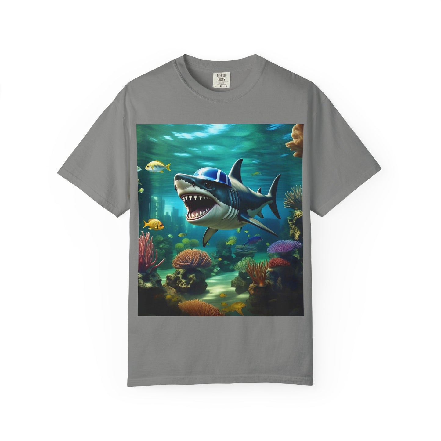 Marine Adventure Unisex T-Shirt - Shark Graphic Design