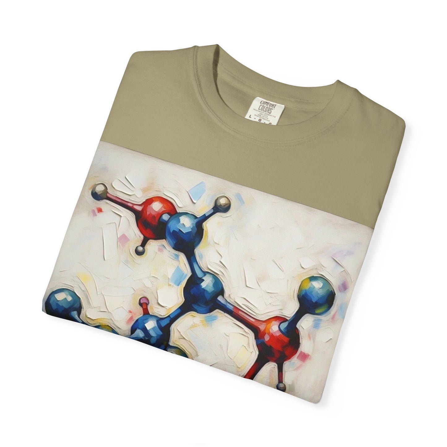 Unisex Artistic Molecule T-Shirt | Science-Inspired Design