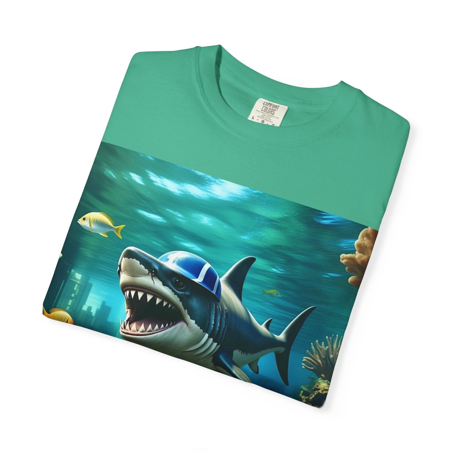 Marine Adventure Unisex T-Shirt - Shark Graphic Design