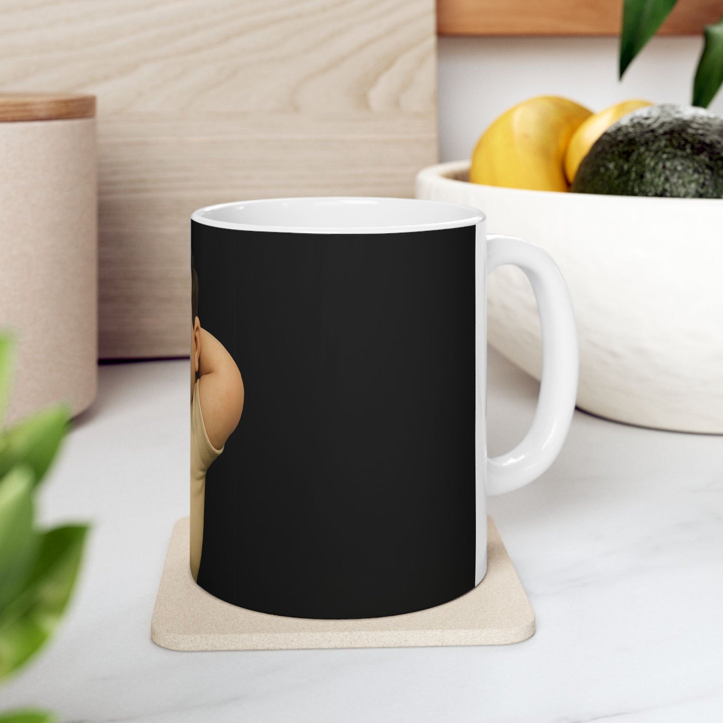 Funny Cartoon Ceramic Mug - Relaxing Theme, Perfect Gift for Coffee Lovers