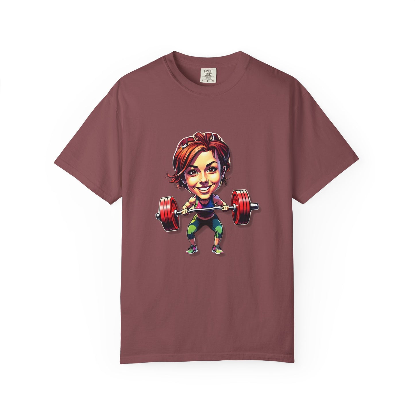Funny Weightlifting T-Shirt for Fitness Lovers - Unisex Garment-Dyed Tee