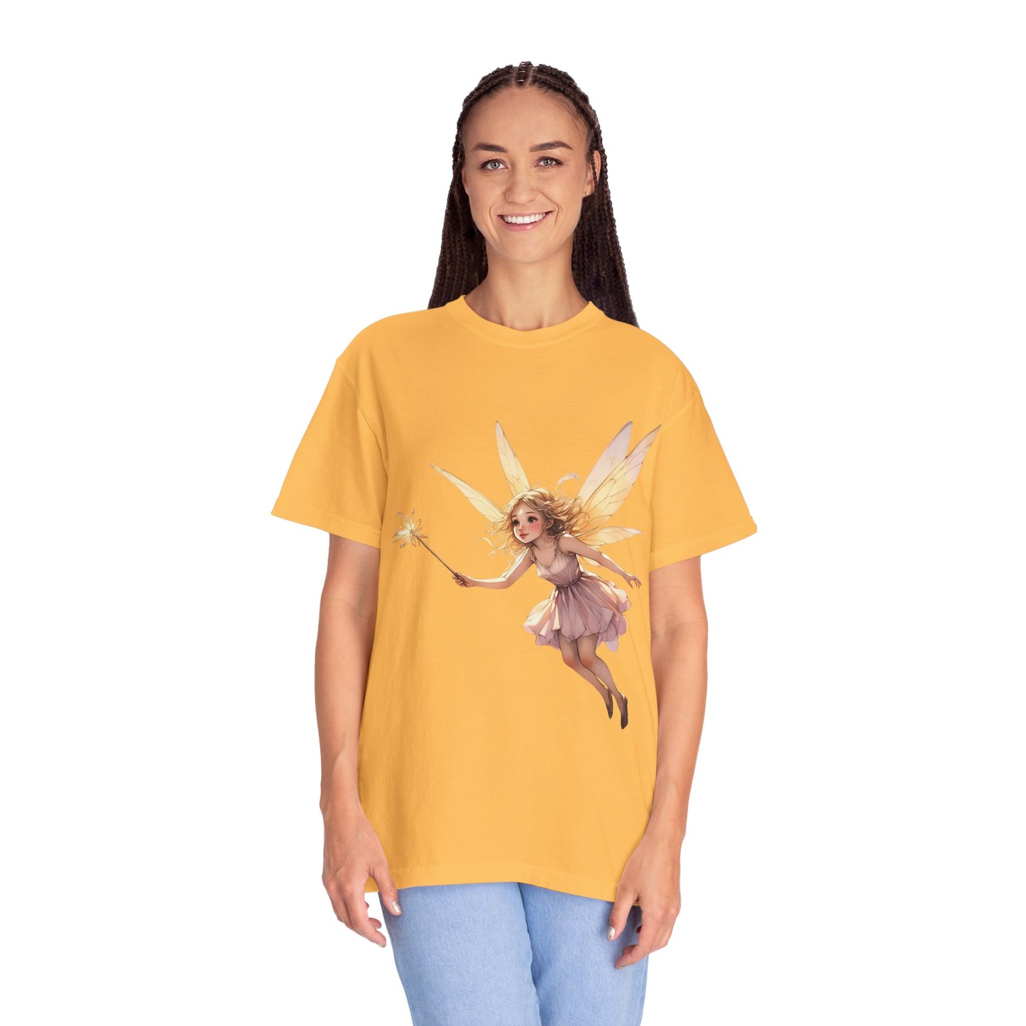 Fairy Magic Garment-Dyed T-Shirt - Whimsical Design for Fantasy Lovers