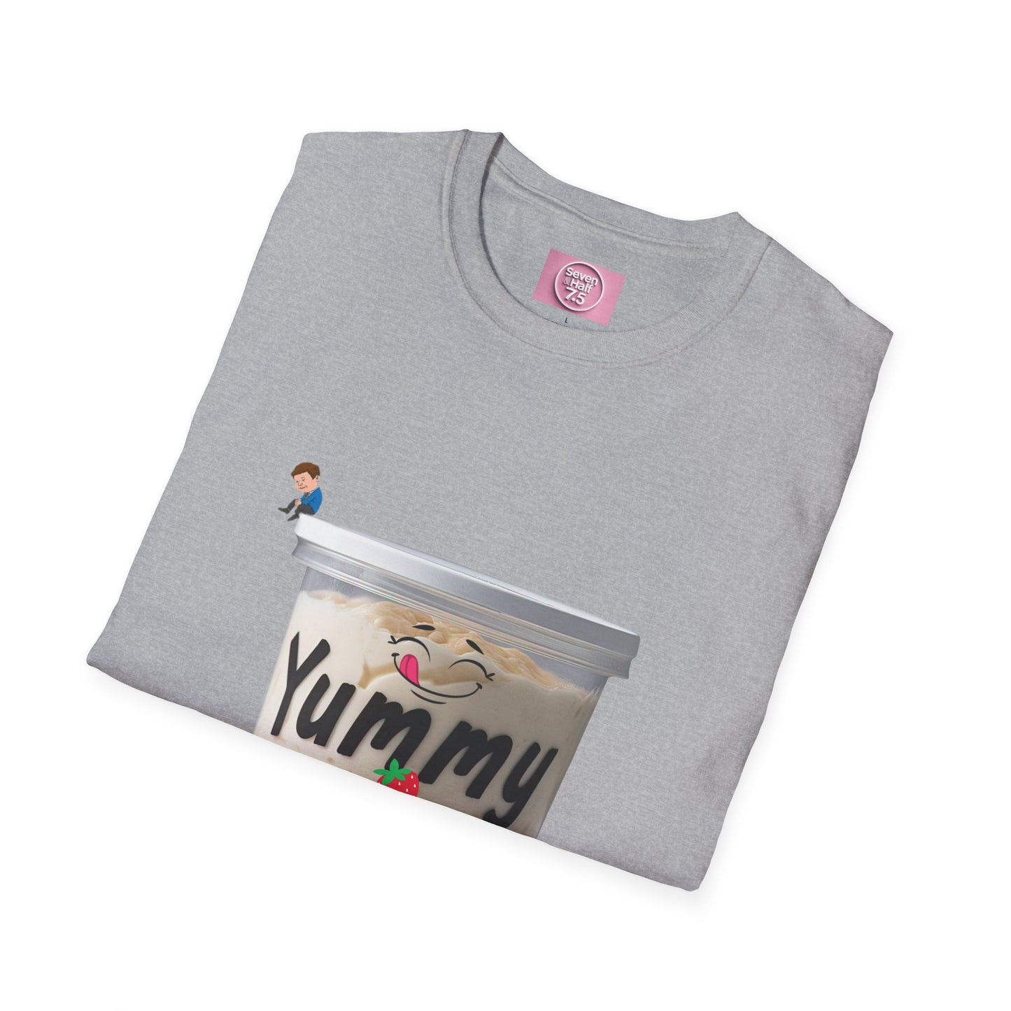 Yummy Protein Unisex Softstyle T-Shirt - Fun Fitness Apparel