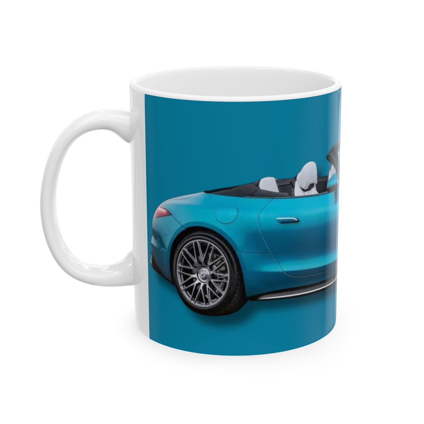 Luxury Sports Car Ceramic Mug - Perfect Gift for Auto Enthusiasts