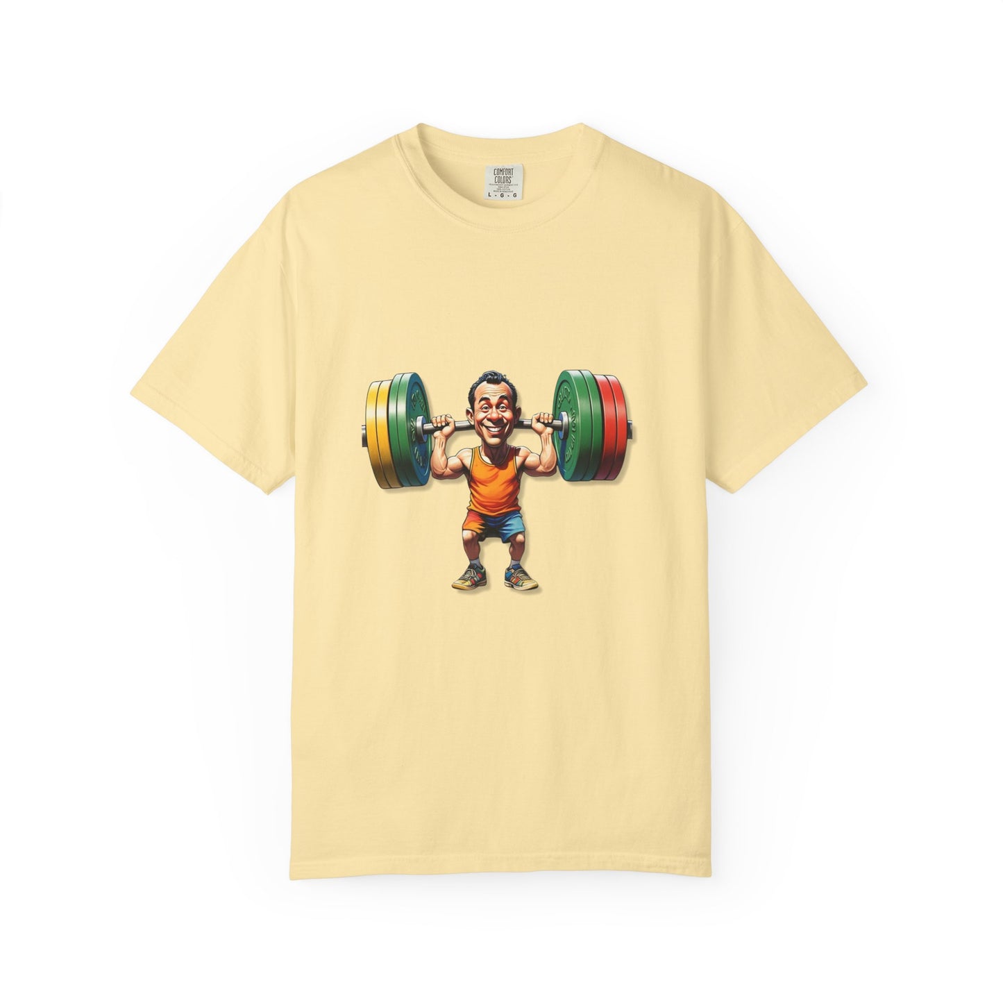 Funny Weightlifting T-Shirt - Unisex Garment-Dyed Tee for Fitness Enthusiasts