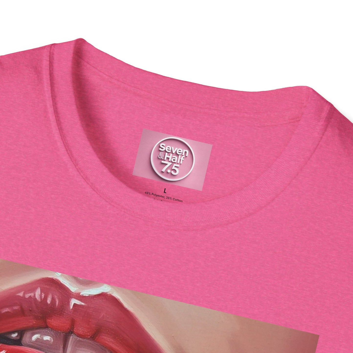 Fire Lips Women's Softstyle T-Shirt - Bold Art for Confident Expressions