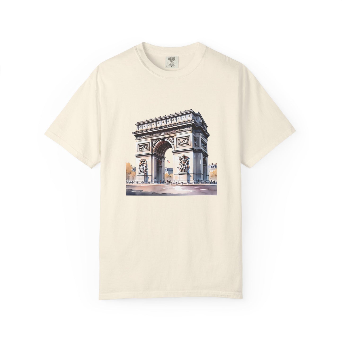 Arc de Triomphe Graphic Unisex T-Shirt - Stylish and Comfortable Casual Wear