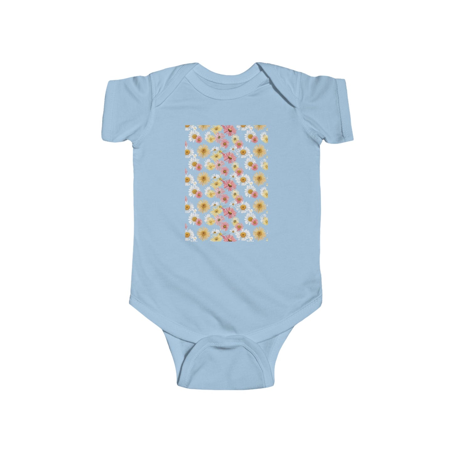 Floral Infant Bodysuit - Adorable Baby Outfit for Spring Celebrations