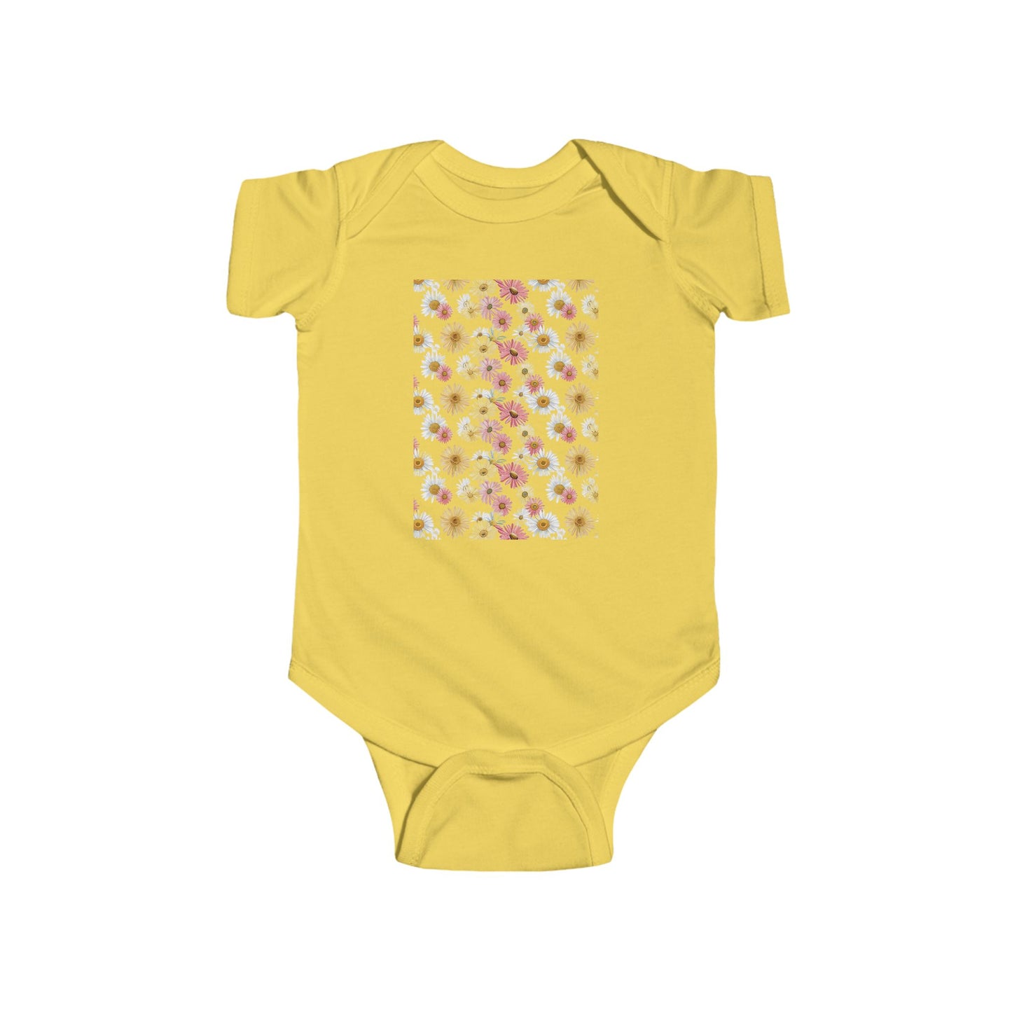Floral Infant Bodysuit - Adorable Baby Outfit for Spring Celebrations