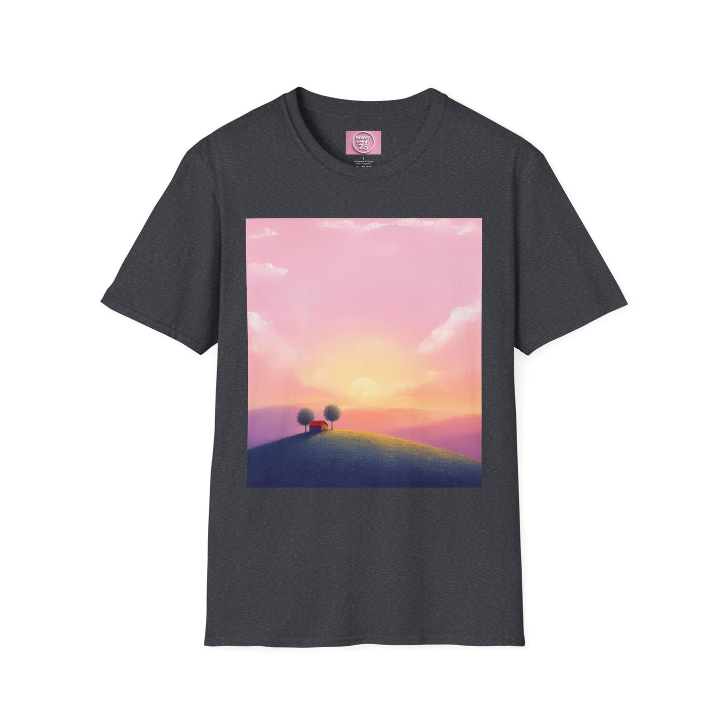 Serene Sunset Unisex Softstyle T-Shirt - Perfect for Nature Lovers