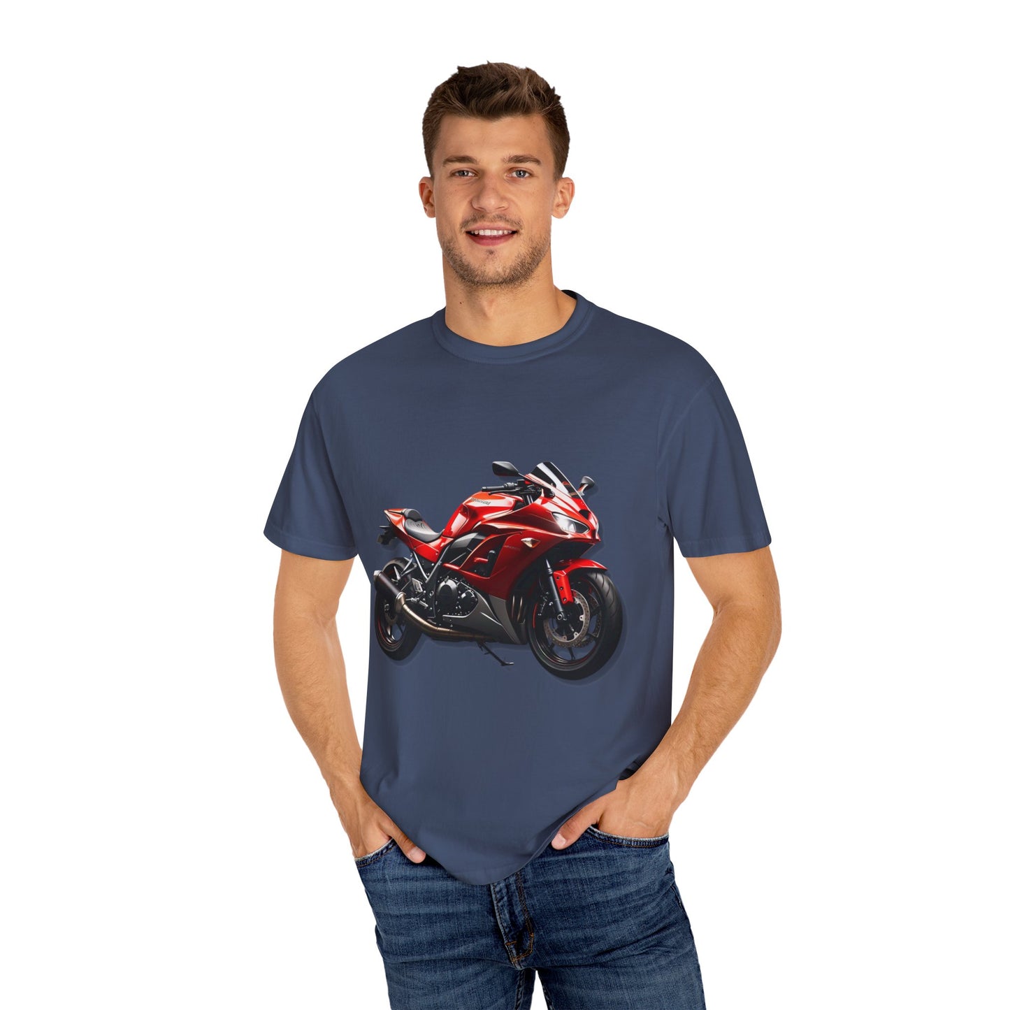Unisex Motorcycle Graphic T-Shirt - Perfect for Riders and Enthusiasts