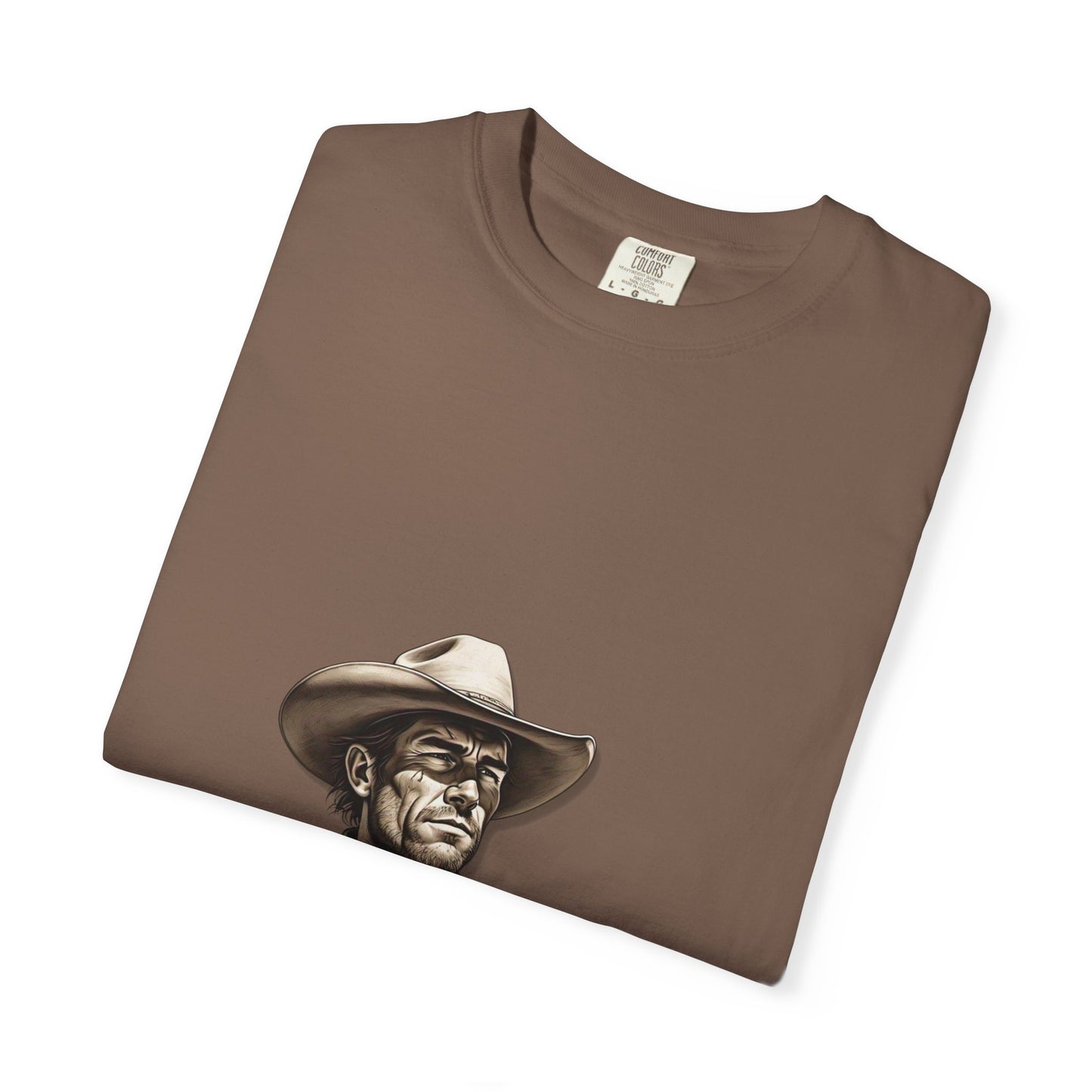 Rustic Cowboy Graphic T-Shirt for Western Aficionados