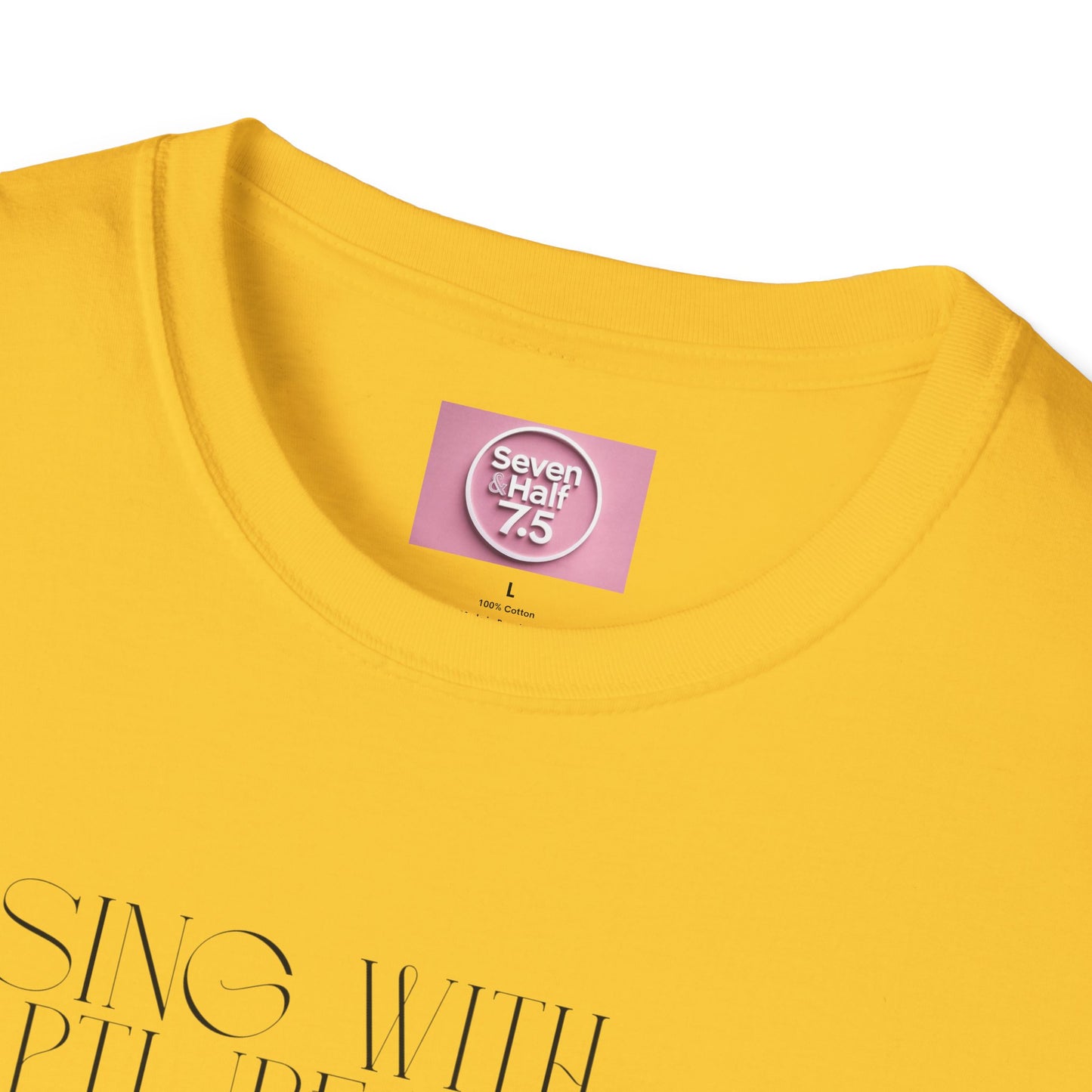 Inspirational Dance Unisex Softstyle T-Shirt - 'Sing with Rapture and Dance Like a Dervish'
