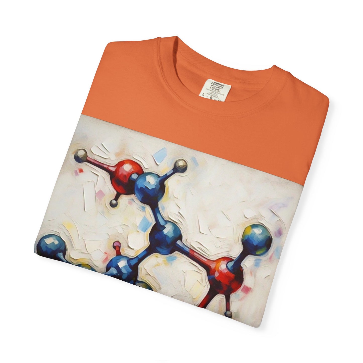 Unisex Artistic Molecule T-Shirt | Science-Inspired Design