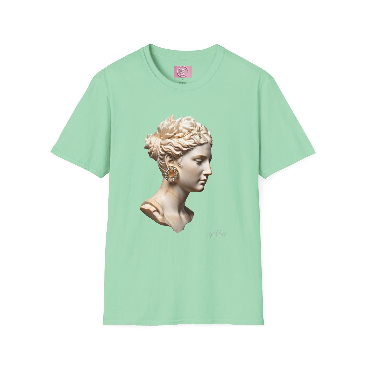 Classical Art  Softstyle T-Shirt - Elegant Athena Design