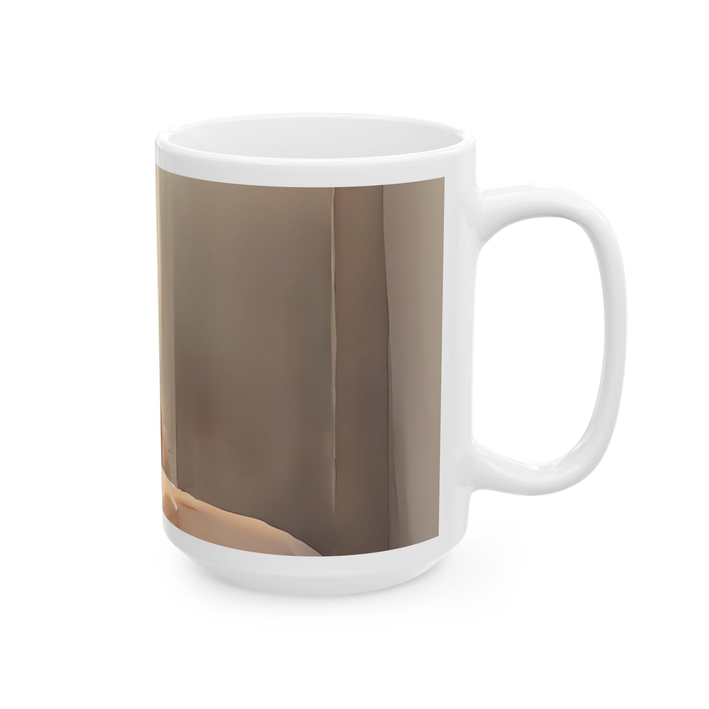 Cute Cat Ceramic Mug - 11oz & 15oz | Perfect Gift for Cat Lovers