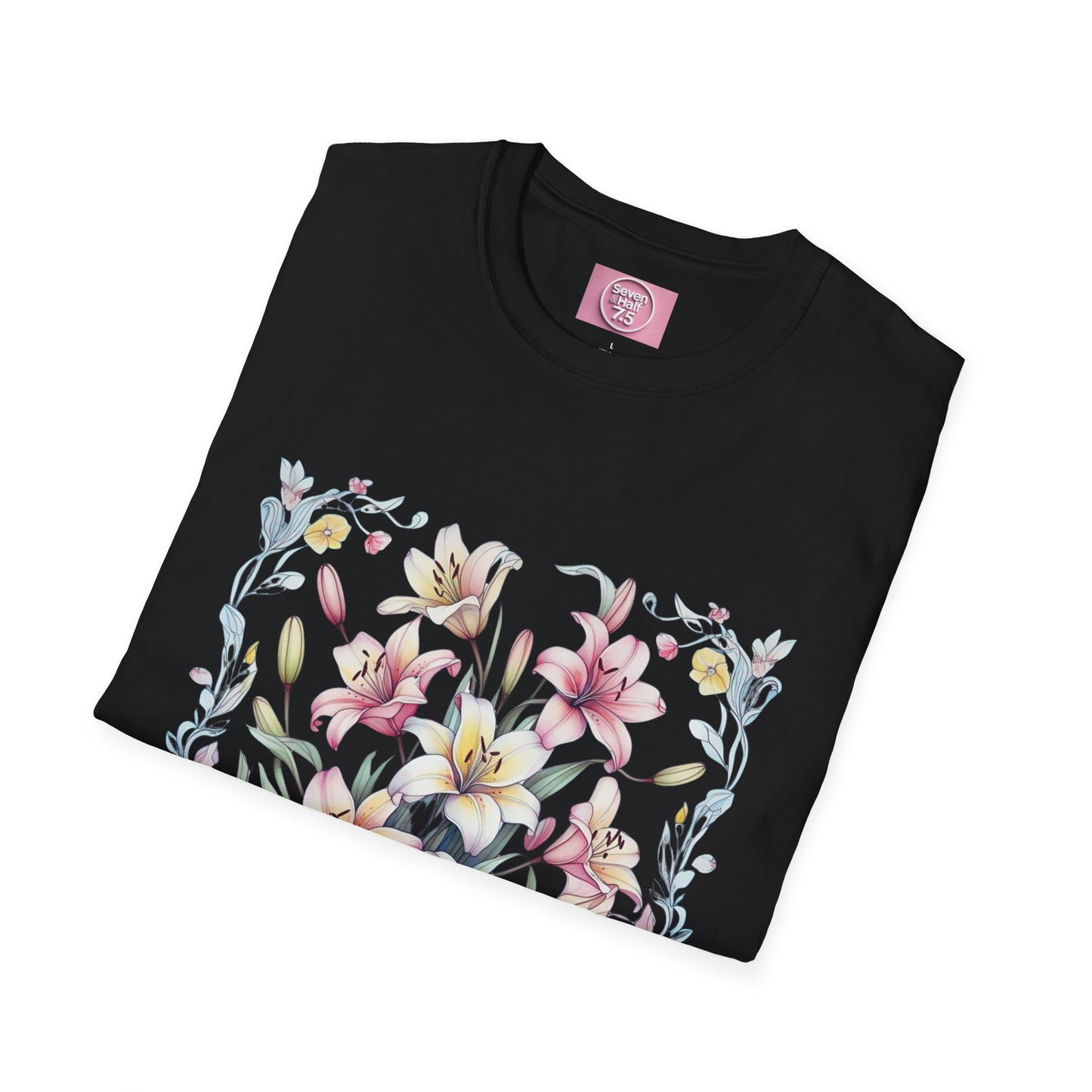 Floral Blossom Unisex T-Shirt - Softstyle Cotton Tee for Nature Lovers