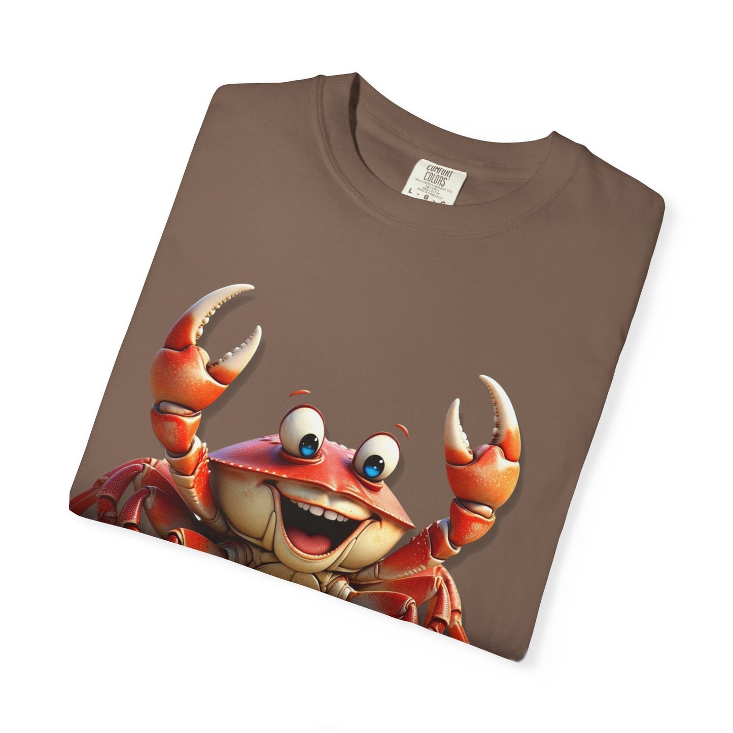 Funny Crab Graphic T-Shirt for Beach Lovers