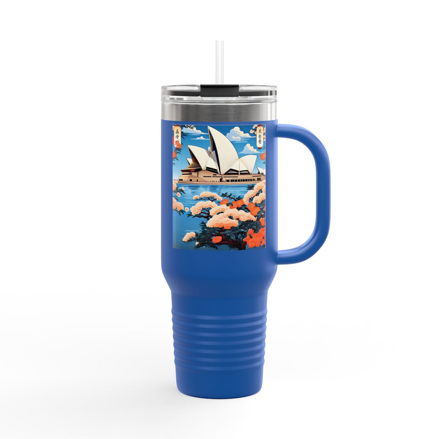 Stylish 40oz Insulated Travel Mug – Perfect for Adventure Seekers & Coffee Lovers!