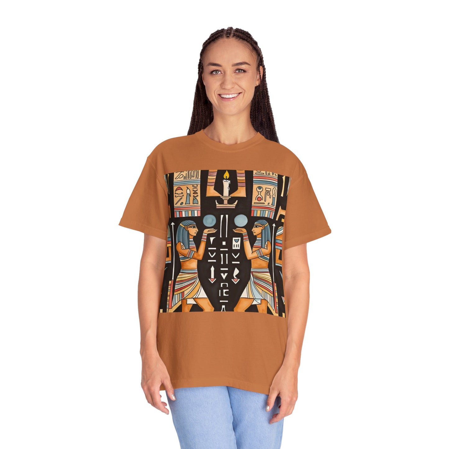 Unisex Egyptian Art T-Shirt | Unique Graphic Tee for History Lovers