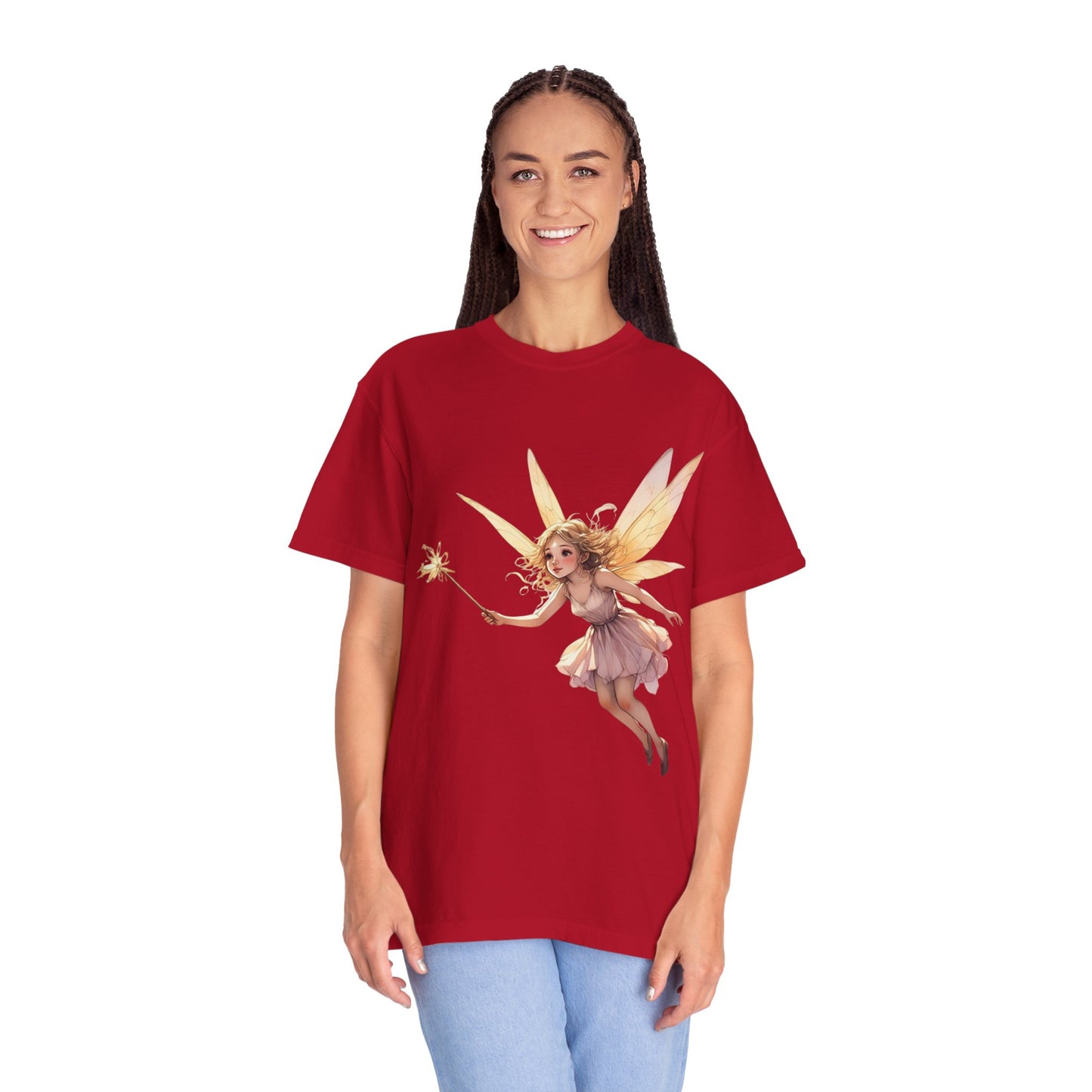 Fairy Magic Garment-Dyed T-Shirt - Whimsical Design for Fantasy Lovers