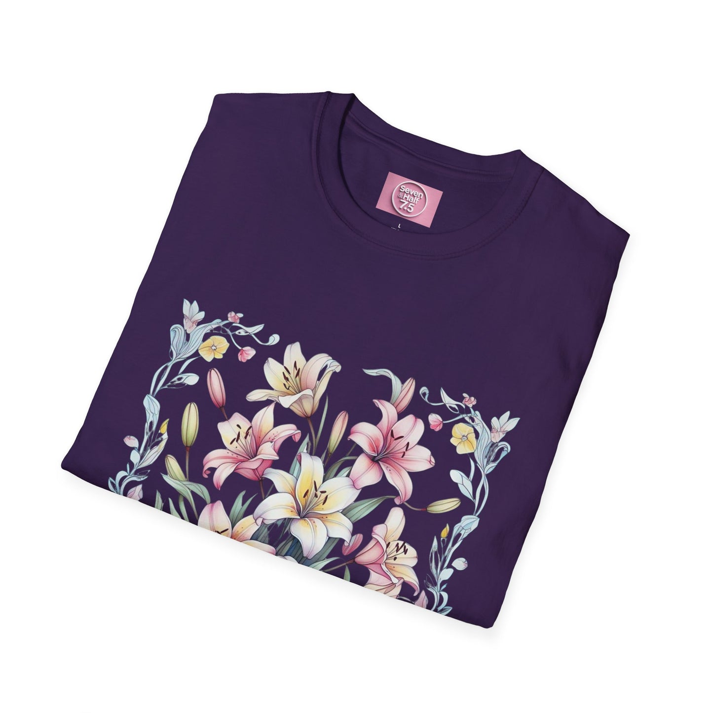 Floral Blossom Unisex T-Shirt - Softstyle Cotton Tee for Nature Lovers