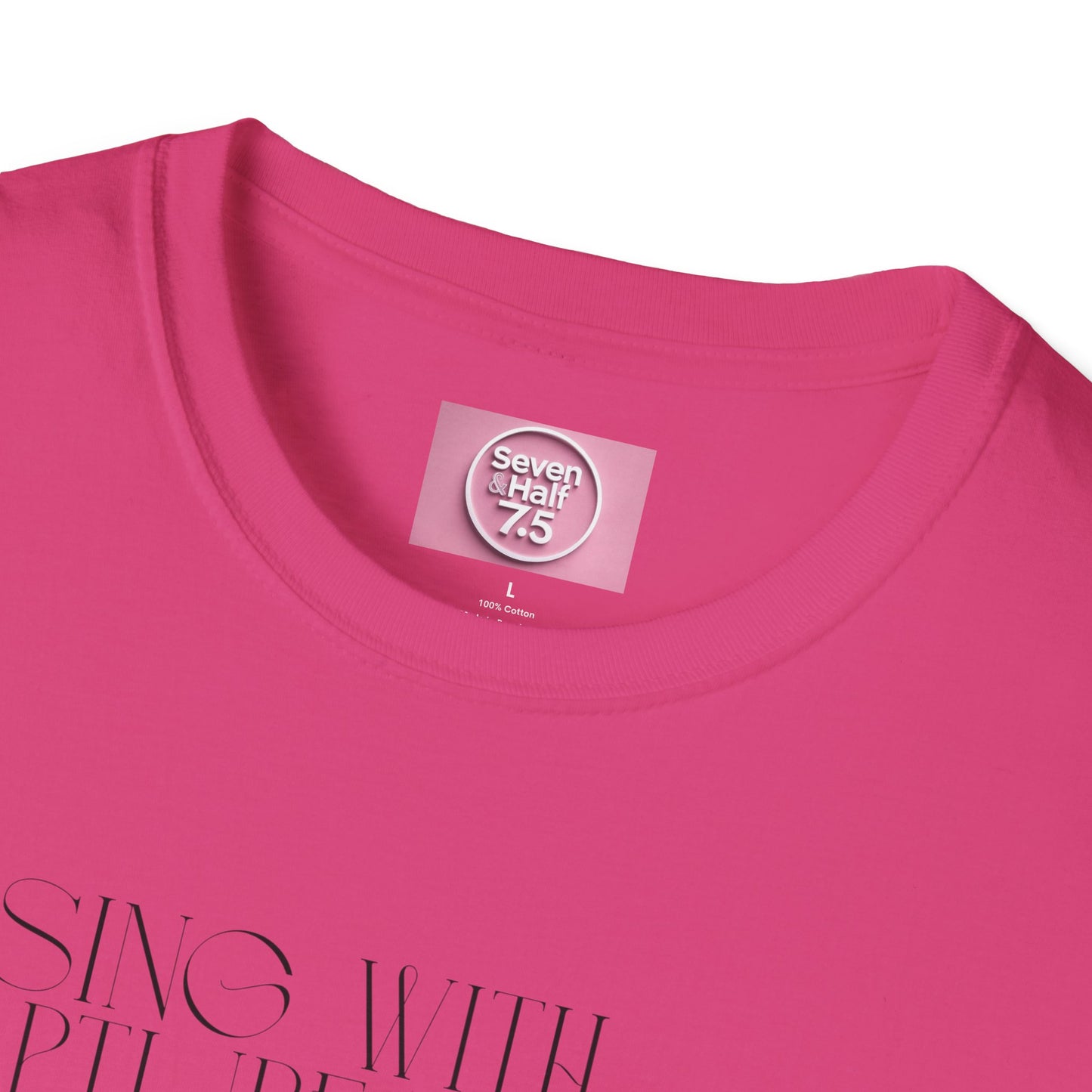 Inspirational Dance Unisex Softstyle T-Shirt - 'Sing with Rapture and Dance Like a Dervish'