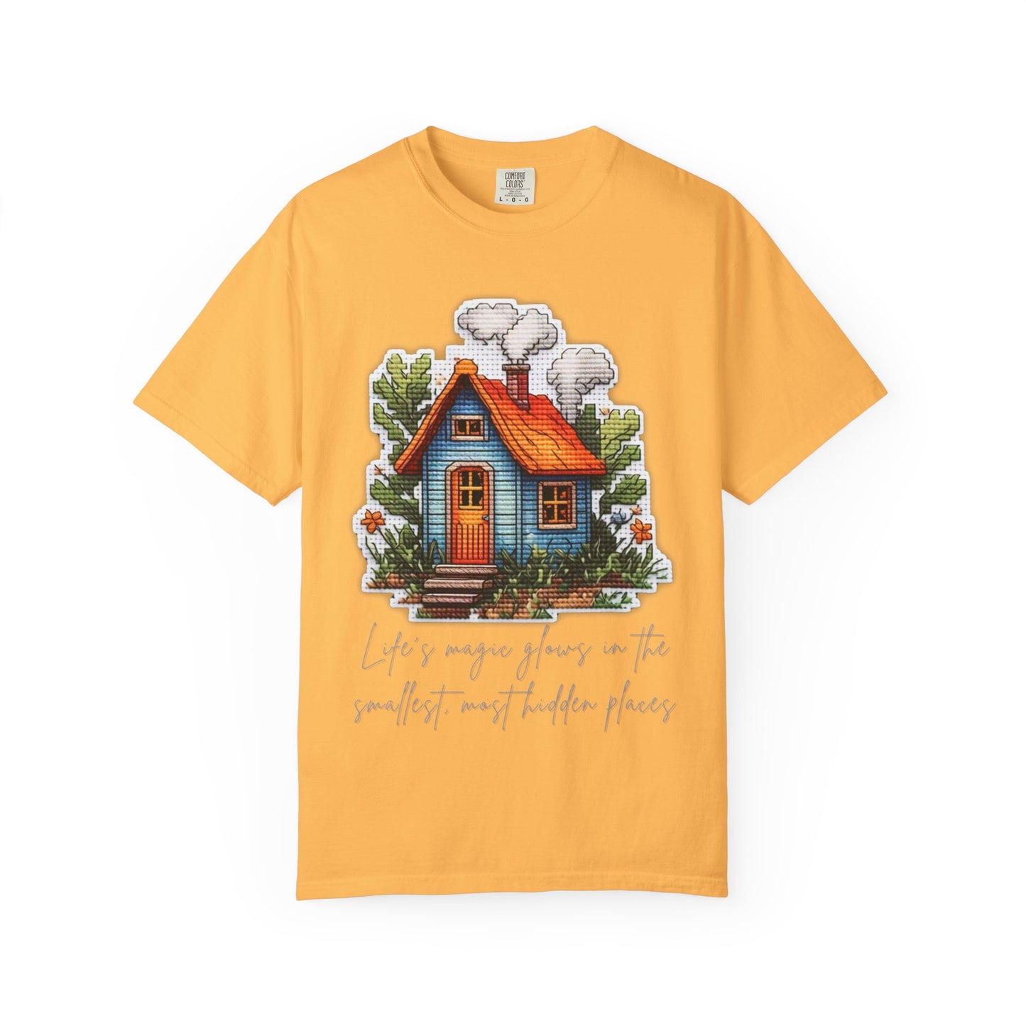 Magical Cottage T-Shirt - Garment-Dyed Unisex Tee