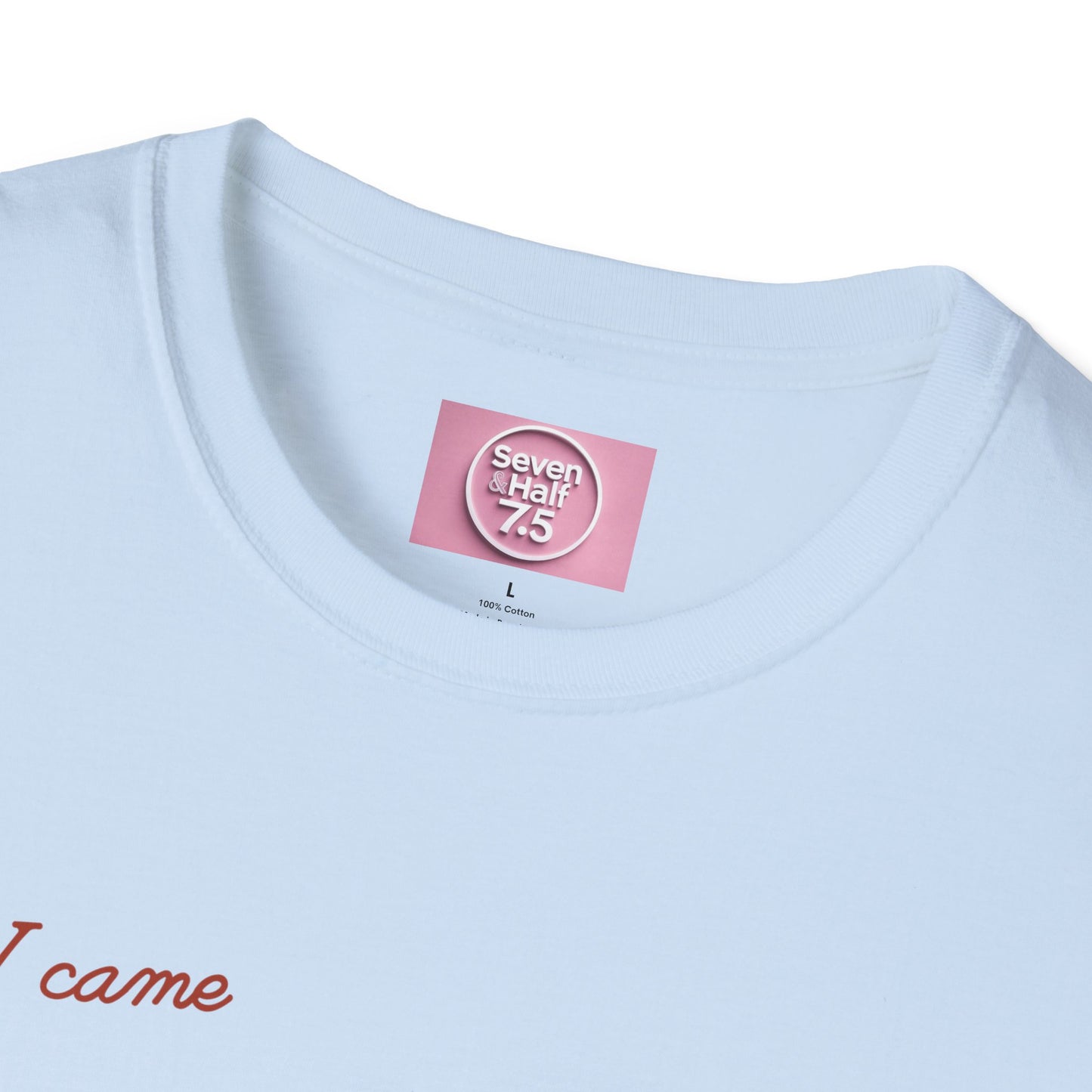 I Came, I Ate Burger Graphic Unisex Softstyle T-Shirt