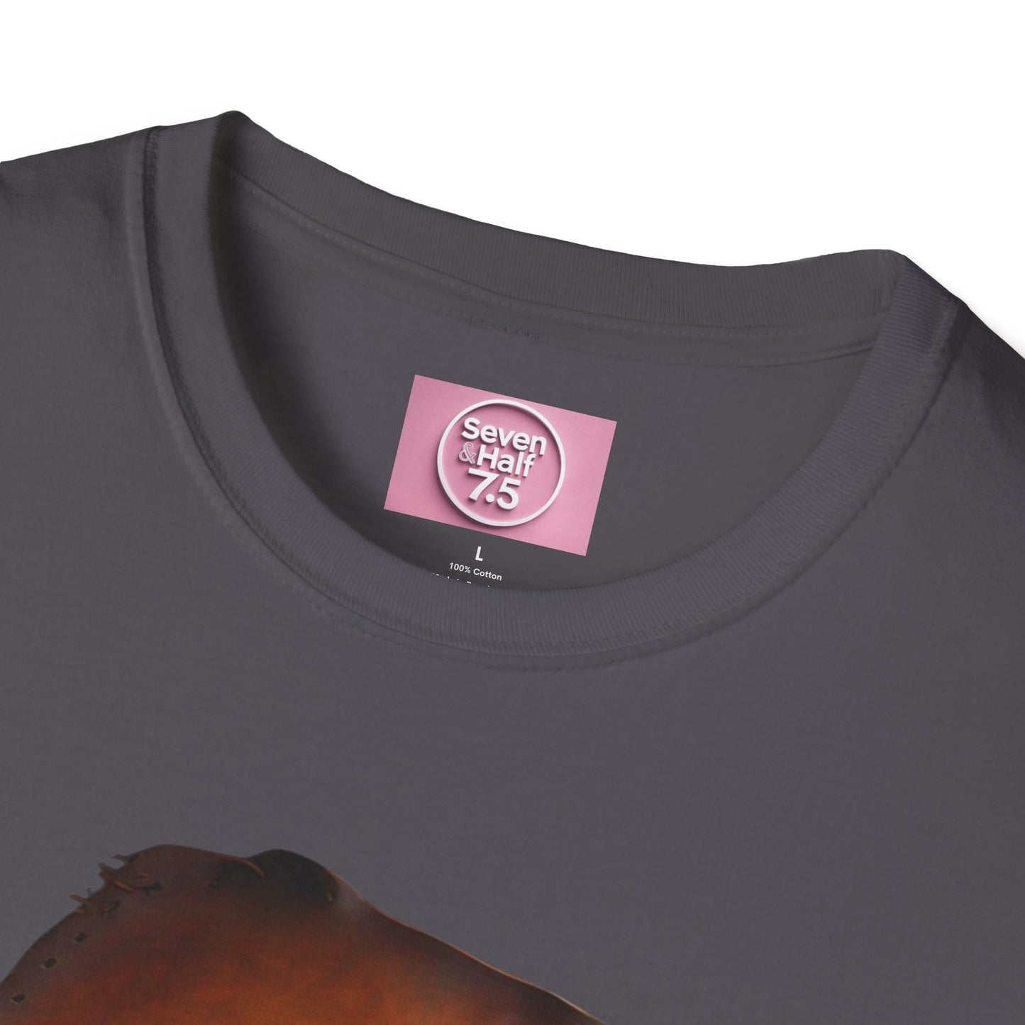 Rustic Horse Artwork Unisex Softstyle T-Shirt