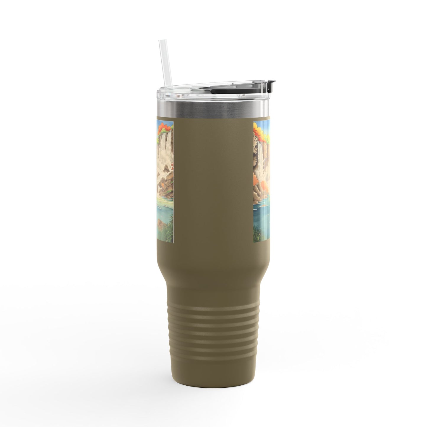 Scenic Insulated Travel Mug - 40oz Adventure Companion for Nature Lovers