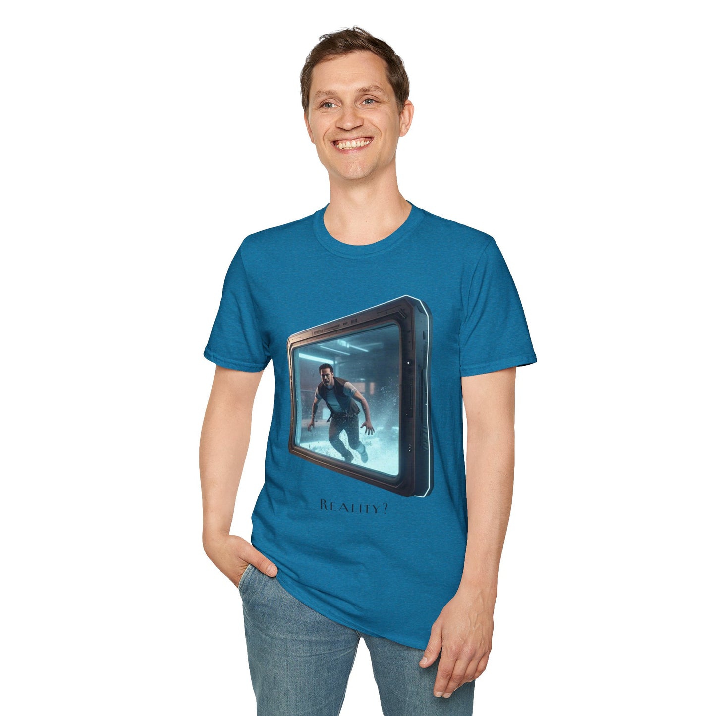 Softstyle T-Shirt - 'Reality?' Graphic Tee for Dreamers