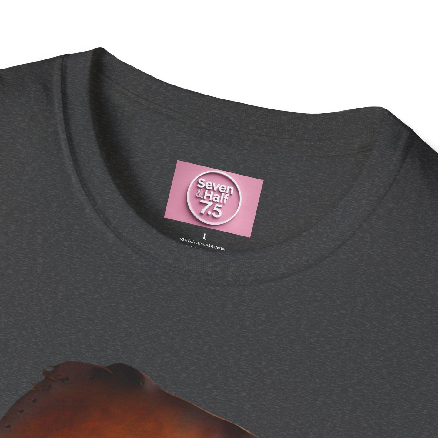 Rustic Horse Artwork Unisex Softstyle T-Shirt