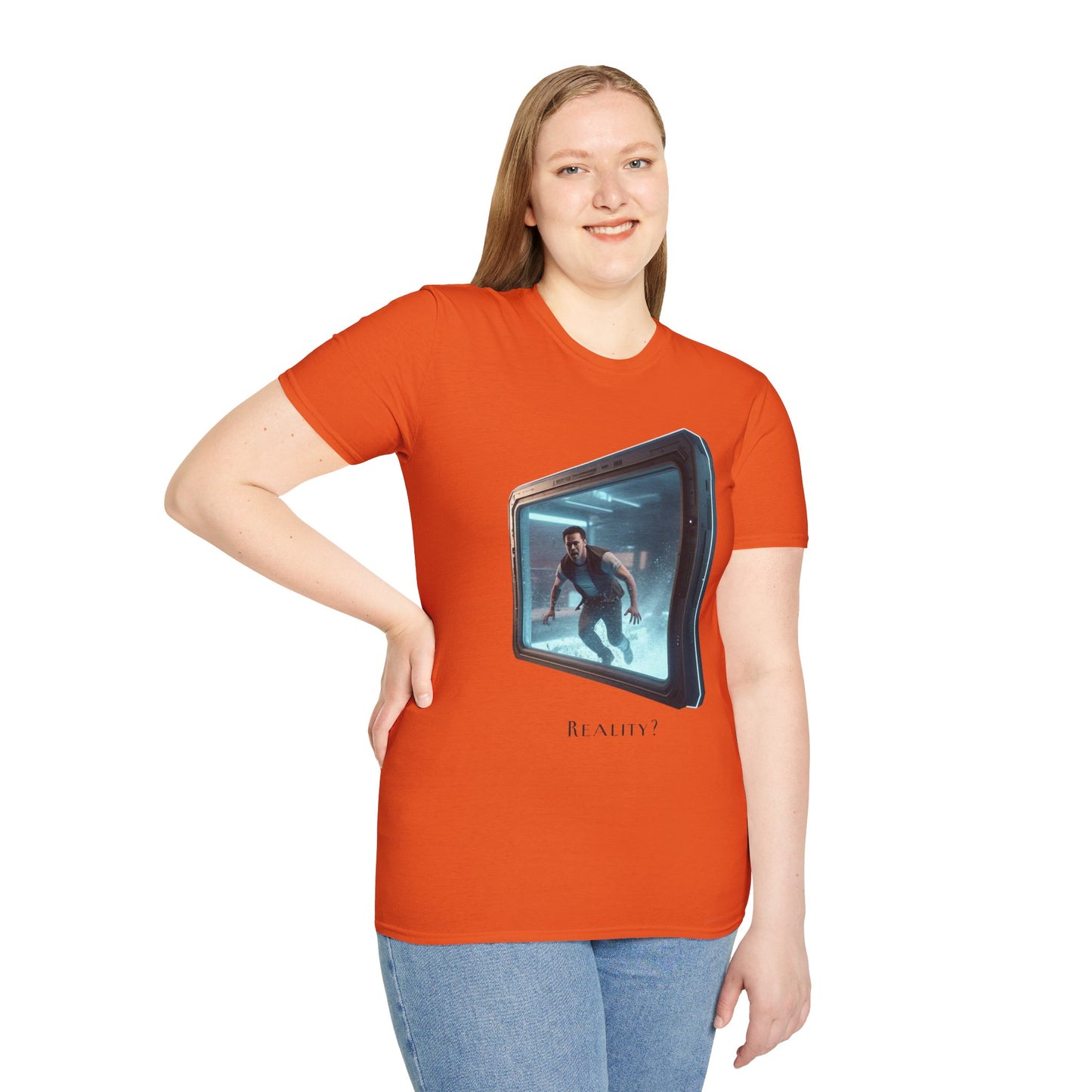 Softstyle T-Shirt - 'Reality?' Graphic Tee for Dreamers