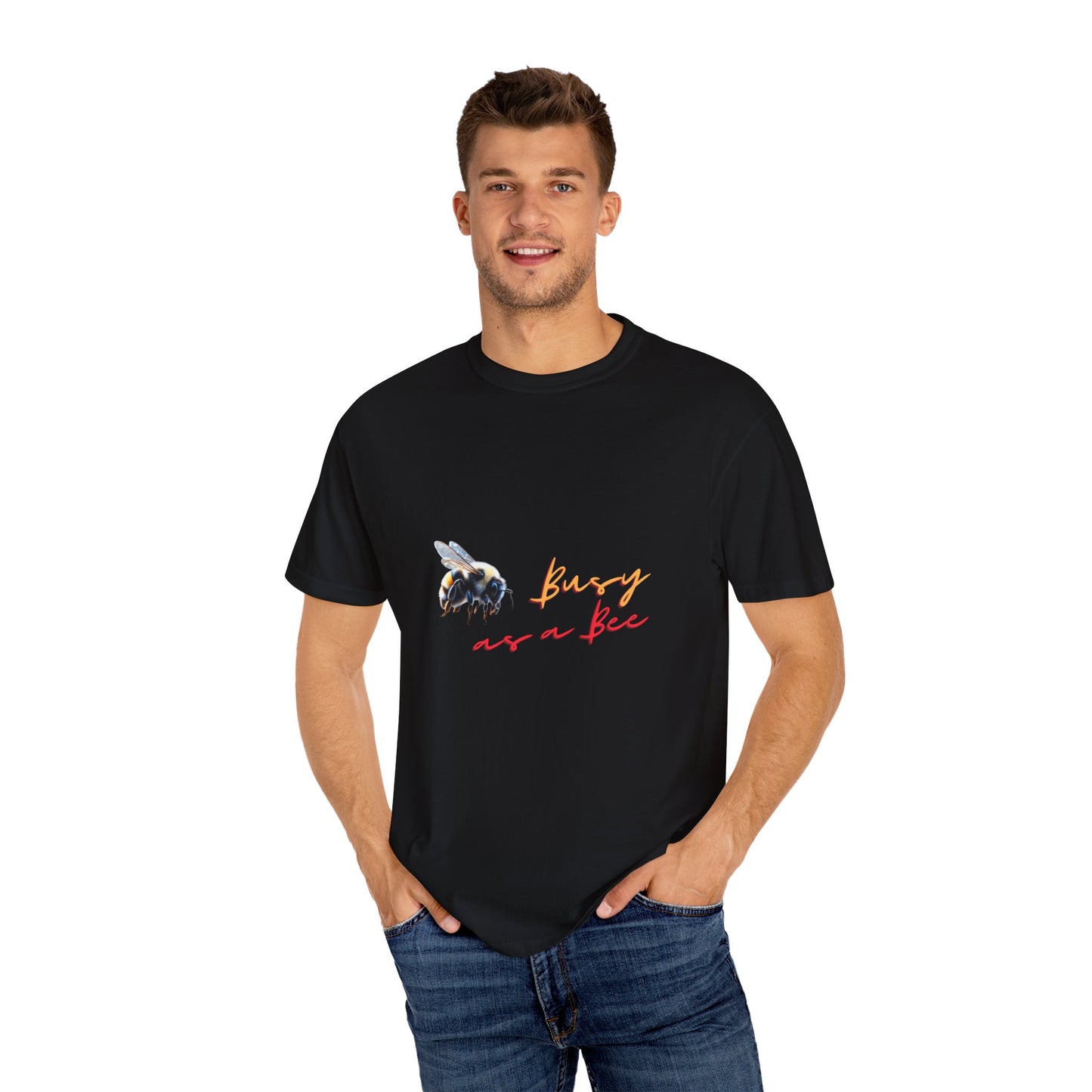 Inspirational Bee T-Shirt for Nature Lovers, Unisex Summer Tee, Gift for Eco-Conscious Friends, Cute Bee Design, Perfect for Earth Day