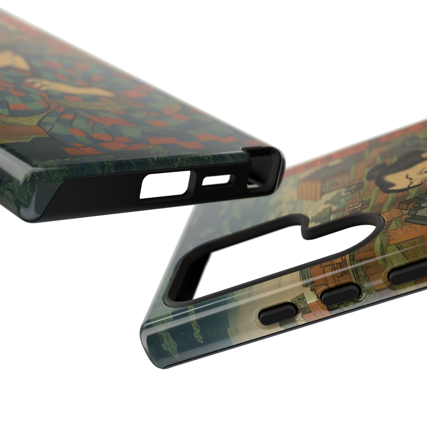 Tough Cases - Japanese Art Phone Case with Warrior Design