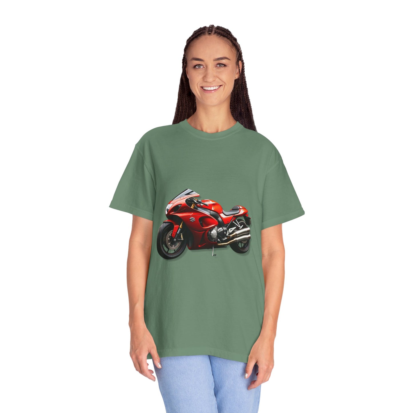 Biker Graphic Unisex T-Shirt - Vintage Motorcycle Design