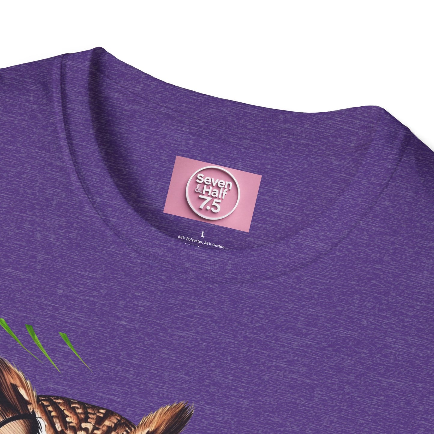 Wisdom Owl Unisex Softstyle T-Shirt - Inspirational Nature Tee