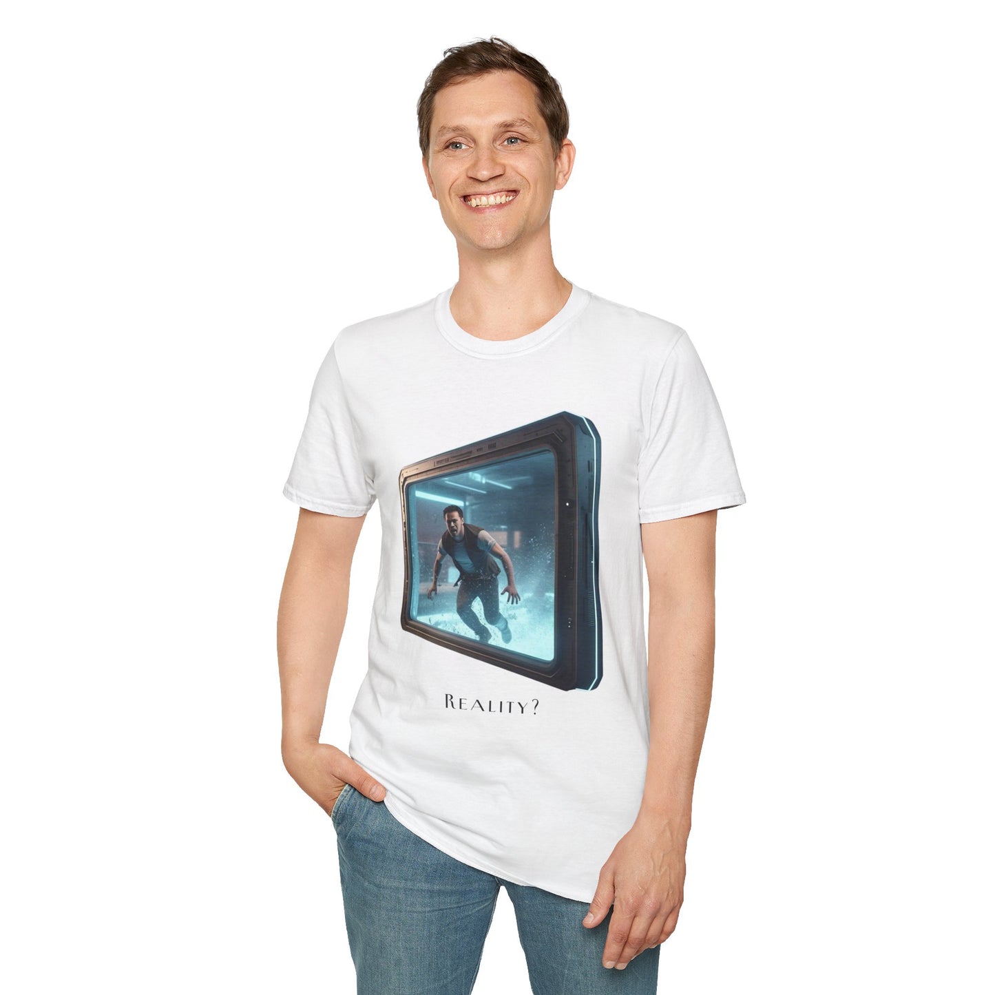 Softstyle T-Shirt - 'Reality?' Graphic Tee for Dreamers