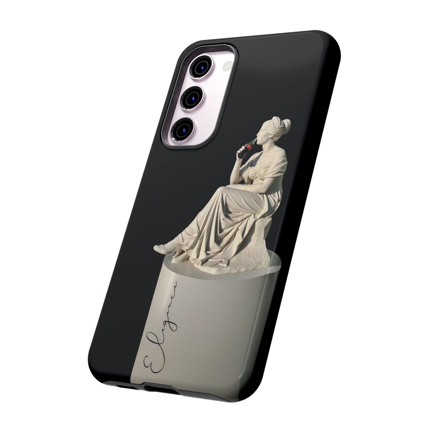 Elegant Phone Case - Stylish Tough Case with Sculpture Design